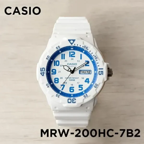 Casio MRW-200HC-7B2VDF Resin Belt Watch | Rovelle
