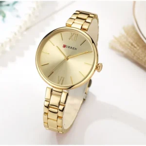 Curren 9017 CH - Gold For Women | Rovelle