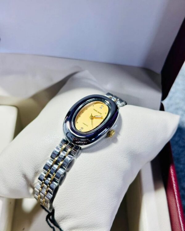 Soloni 1033 For Women - Silver Gold With Premium Box | Rovelle