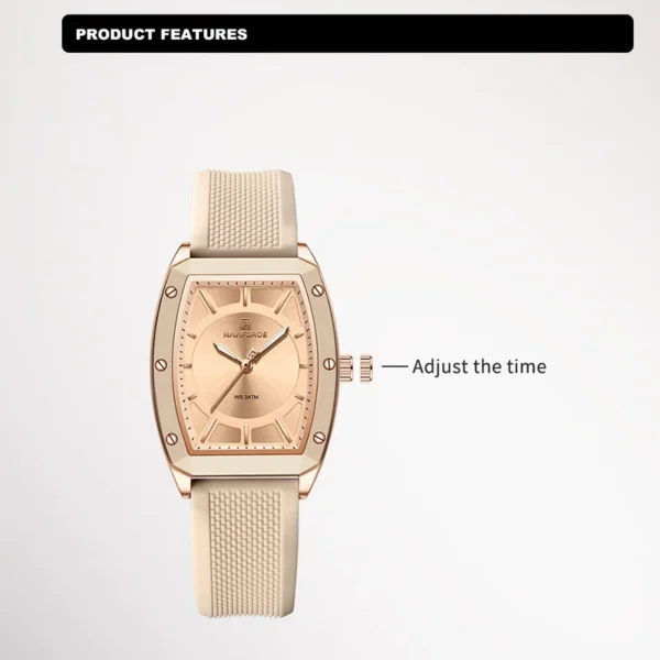 Naviforce 5049 - Gold Rose For Women | Rovelle