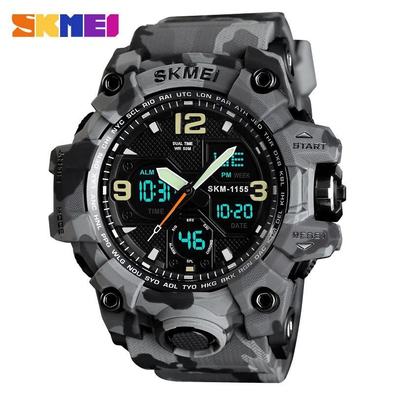 Skmei 1155 Men's Sport Watch - Gray