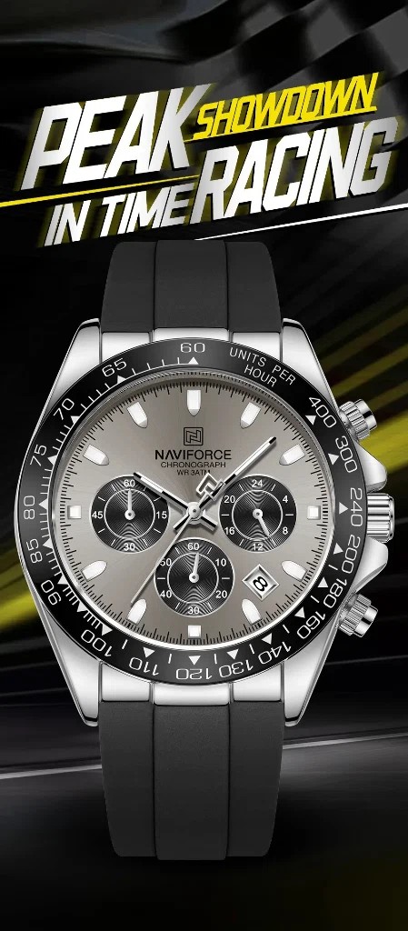 Naviforce 8054 - Black Gray | Rovelle