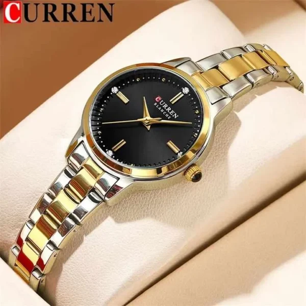 Curren 9094 For Women - Silver Gold Black | Rovelle
