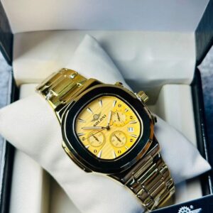 Soloni 3009 For Men - Gold With Premium Box | Rovelle