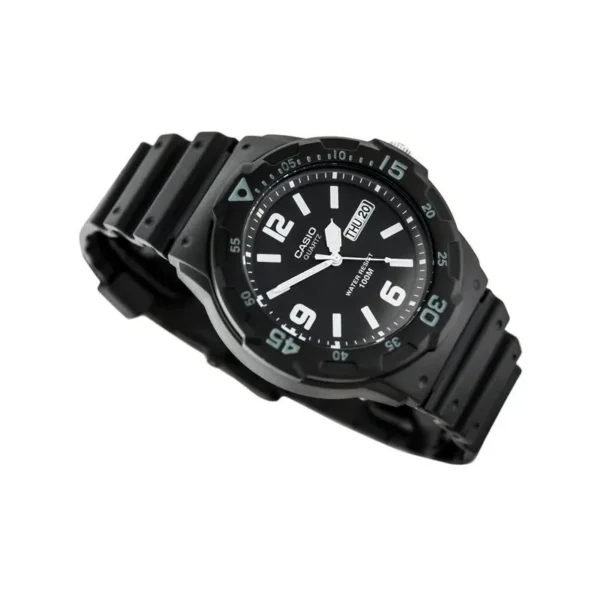 Casio Youth Day Date Red Resin Belt Watch MRW-200H-1B2VDF | Rovelle