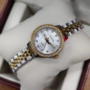 Soloni 1038 For Women - Silver Gold White With Premium Box | Rovelle