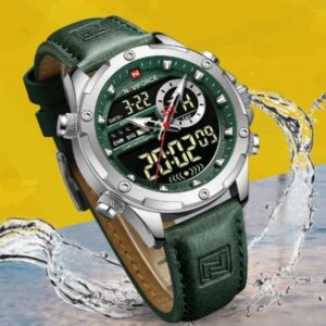 Naviforce 9208 L - Silver Green | Rovelle