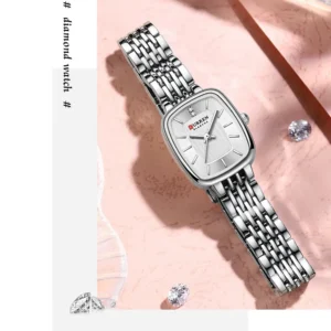 Curren 9093 For Women - Silver | Rovelle