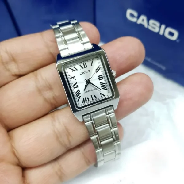 Casio LTP-V007D-7BUDF Ladies Chain Watch | Rovelle