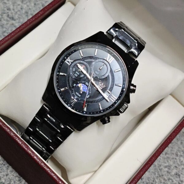 Olevs 3659 CH For Men - Black | Rovelle