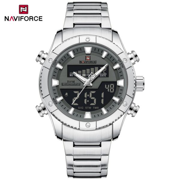 Naviforce 9259 - Silver Naviforce 9259 - Silver | Rovelle