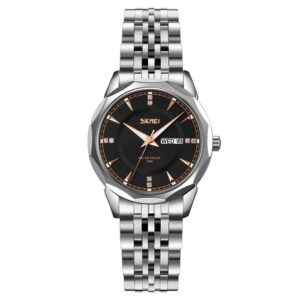 Skmei 9264 For Women - Silver Black | Rovelle