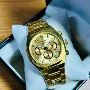 Soloni 3013 For Men - Gold With Premium Box | Rovelle
