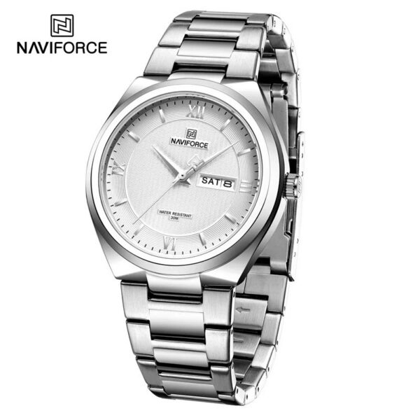 Naviforce 8030 CH - Silver Naviforce 8030 CH - Silver | Rovelle