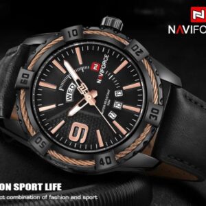 Naviforce 9117 L - Black Gold | Rovelle