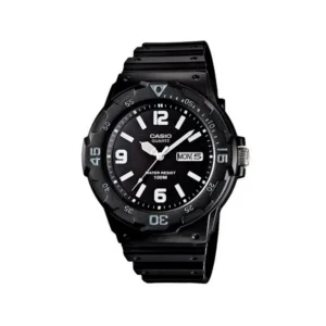 Casio Youth Day Date Red Resin Belt Watch MRW-200H-1B2VDF | Rovelle