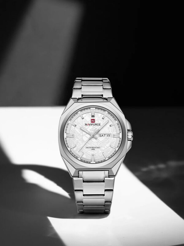 Naviforce 9273 Men's Watch - Silver | Rovelle
