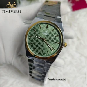 Caslex 2370 For Men - Silver Gold Green | Rovelle