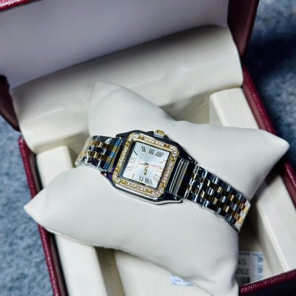 Soloni 1036 For Women -Silver Gold White With Premium Box | Rovelle