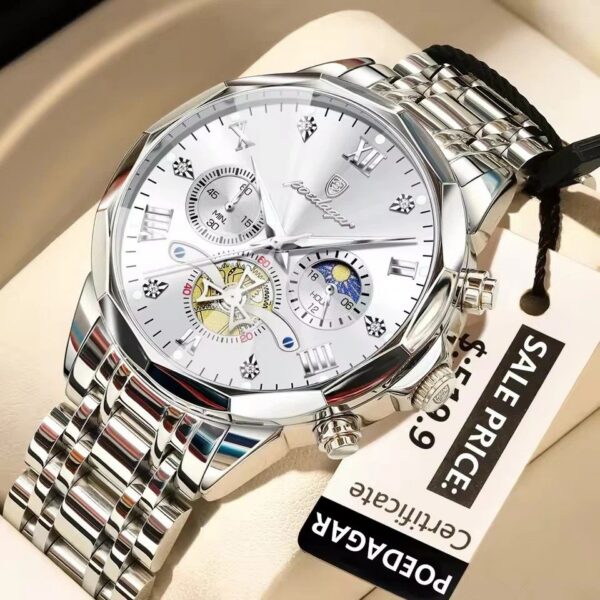 Poedagar 938 For Men - Silver Poedagar 938 For Men - Silver | Rovelle