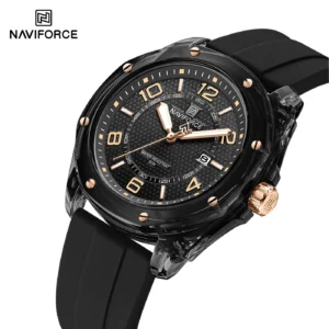 NAVIFORCE 6119 T For Men - Black Rose | Rovelle