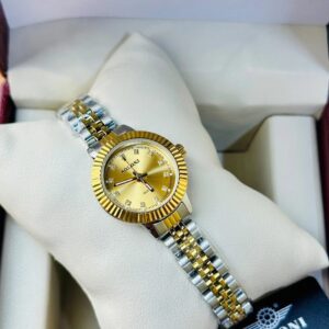 Soloni 1039 For Women - Silver Gold With Premium Box | Rovelle