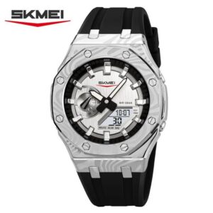 SKMEI 2471 Men's Sport Watch - Silver Black | Rovelle