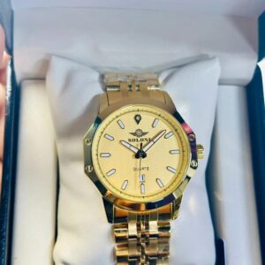Soloni 1007 For Men - Gold With Premium Box | Rovelle
