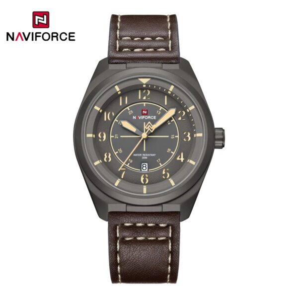 Naviforce 9281L - Brown Gray Naviforce 9281L - Brown Gray | Rovelle