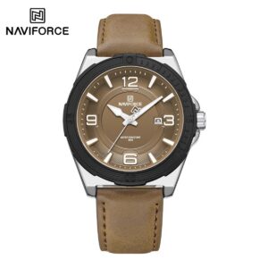 Naviforce 8084 L For Men - Lite Brown | Rovelle