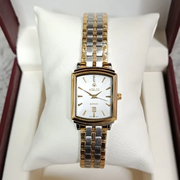 Aolix 9099 Women Watch - Silver Gold White Aolix 9099 Women Watch - Silver Gold White | Rovelle