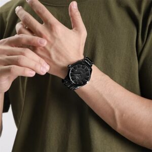Naviforce 8032 CH - Black Gray For Men | Rovelle