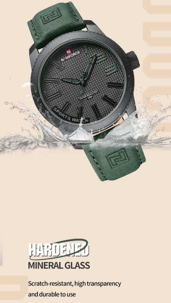 Naviforce 9202 L - Green | Rovelle