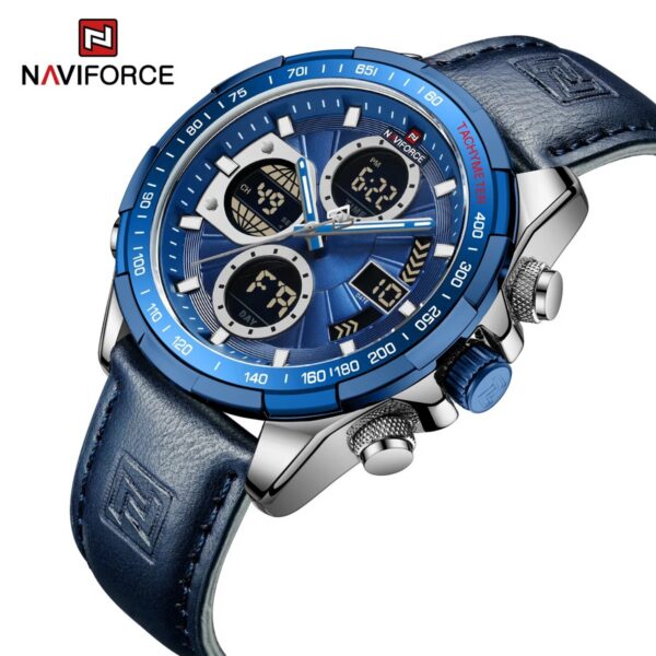 Naviforce 9197 L - Silver Blue | Rovelle