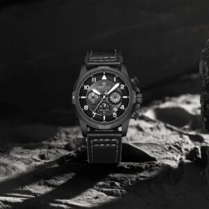 Naviforce 8077 L - Black White | Rovelle