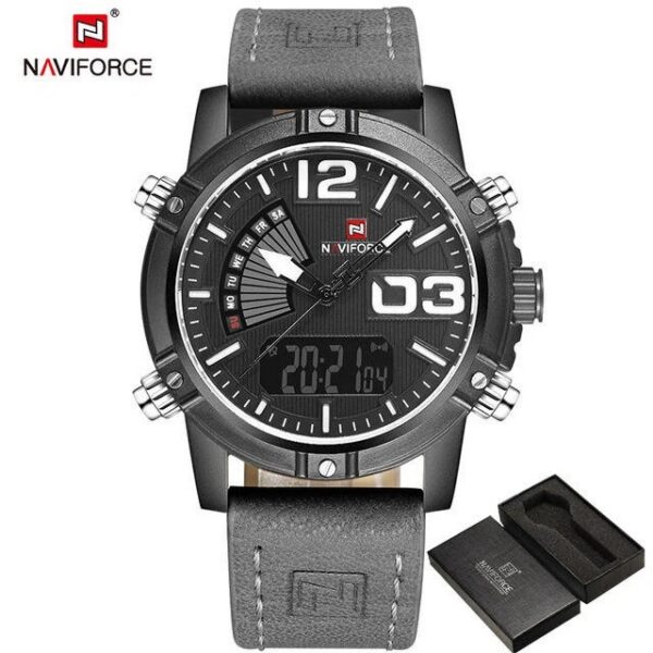 Naviforce 9095 L - Gray | Rovelle