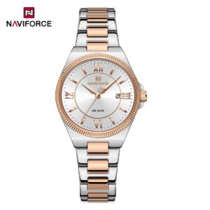 Naviforce 5073 Women's Watch - Silver Rose White | Rovelle