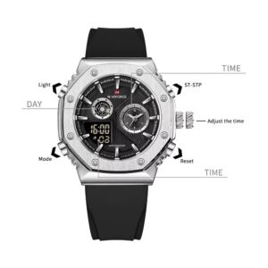 Naviforce 9216T - Black | Rovelle