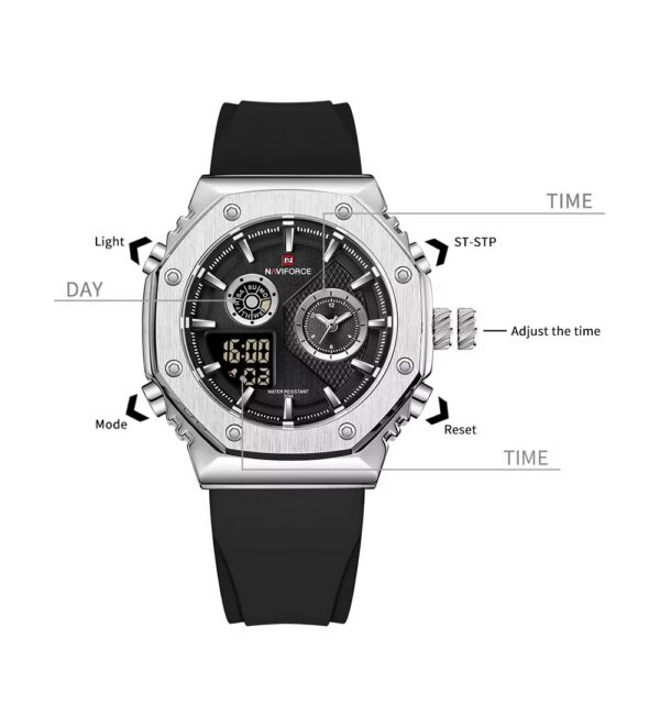 Naviforce 9216T - Black | Rovelle