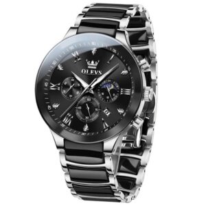 Olevs 7004 CH For Man - Black | Rovelle