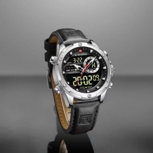 Naviforce 9208 L - Silver Black | Rovelle