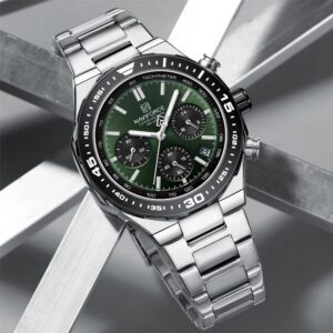Naviforce 8049 - Sliver Green For Man | Rovelle