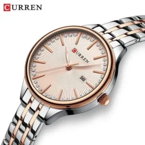 Curren 9099 For Women - Silver Rose | Rovelle
