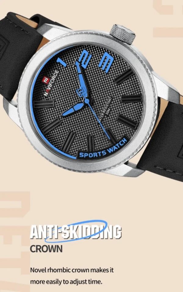 Naviforce 9202 L - Black Blue | Rovelle