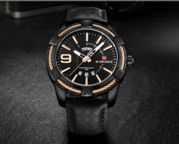Naviforce 9117 L - Black Gold | Rovelle