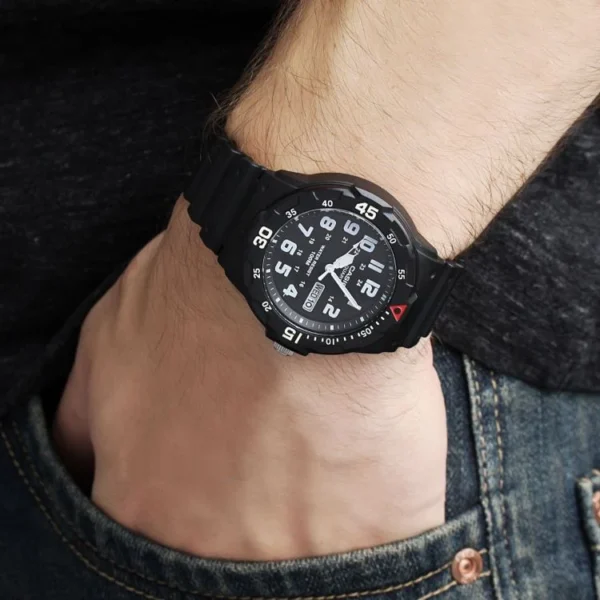Casio MRW-200H-1BVDF Resin Belt Watch | Rovelle