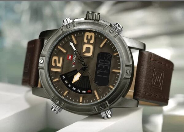 Naviforce 9095 L - Coffee | Rovelle