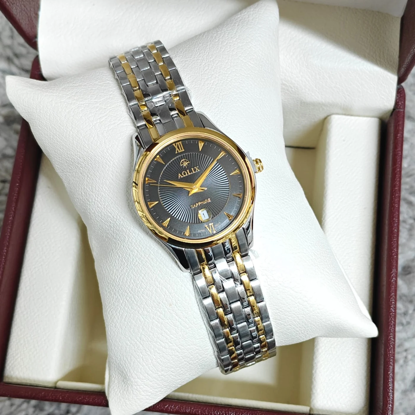 Aolix 9138 CH For Women Watch - Silver Gold Black | Rovelle