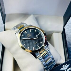 Soloni 1015 For Men - Silver Gold Black With Premium Box | Rovelle