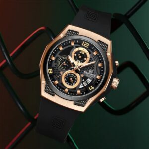 Naviforce 8051T For Man - Black Rose | Rovelle